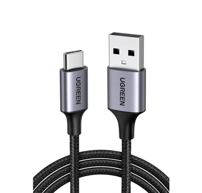 UGREEN 45071 USB A to USB C Cable Nylon Braided 3A Type C Cord Fast Charging cable 1M