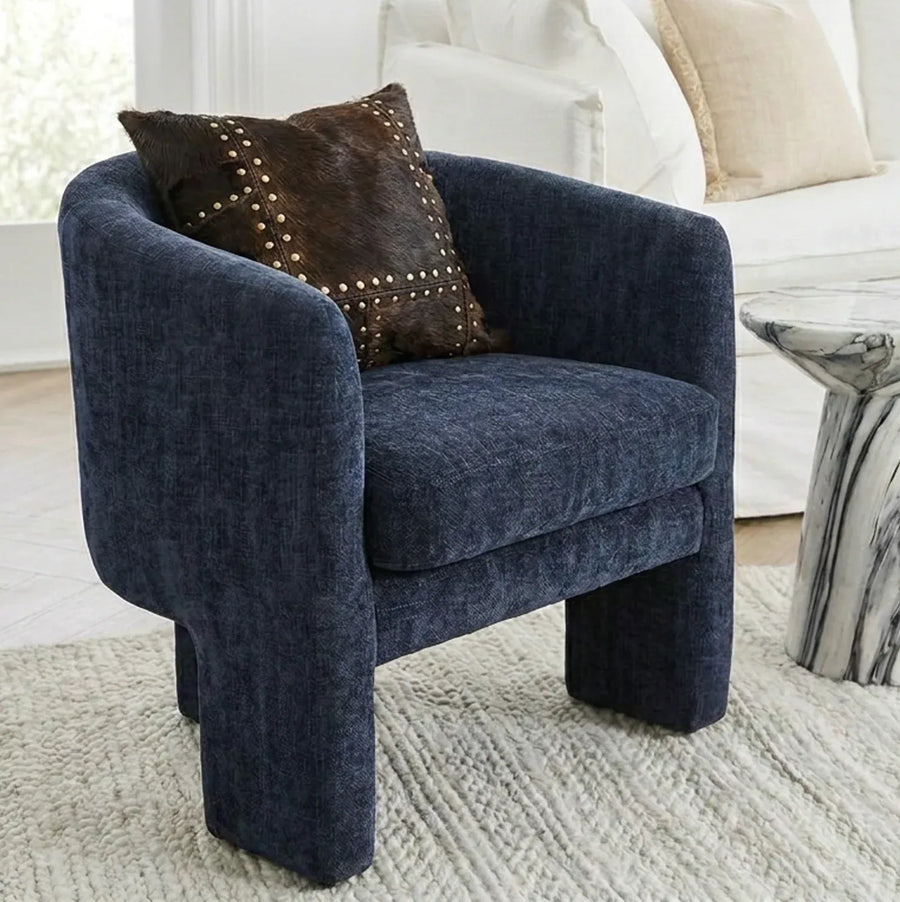 Interior Ave - Memphis Accent Chair - Midnight Blue