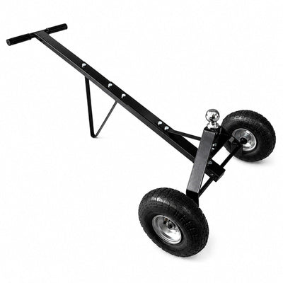 600lbs Trailer Dolly with 48mm Ball Solid Tires Portable Tow Dolly Wheel Tow