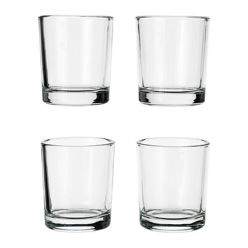 NNEDSZ 40 Pack Tealight Glass Votive Candle Holders Bulk Set Festival Decor Wedding Propose Parties Holiday and Home Decor-0