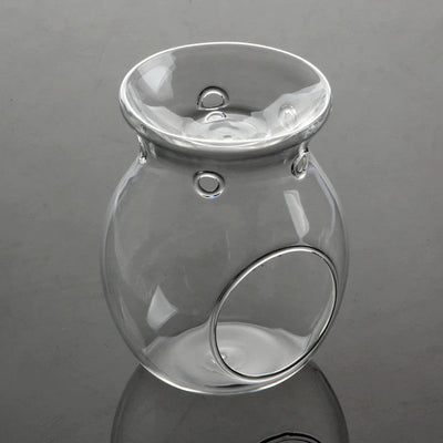 NNEDSZ 10 Bulk Buy Pack ofPerfume Scented Essential Oil Tealight Candle Burner Glass Lamp for Aromatherapy Spa Room Relax 14cm High-0