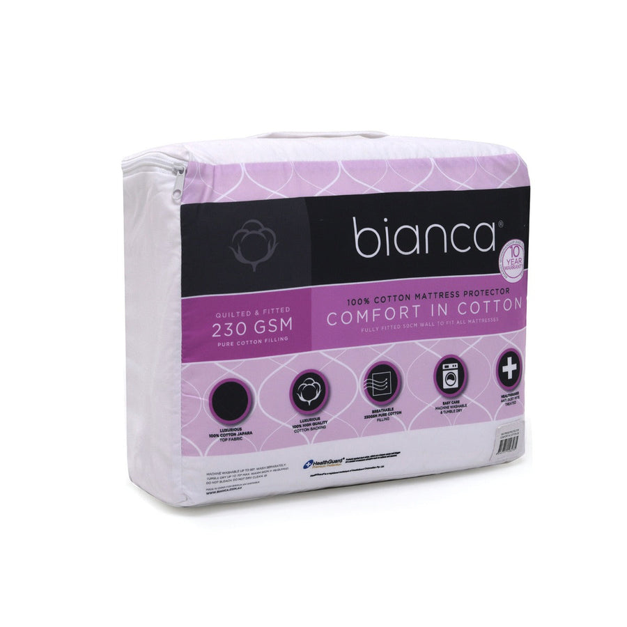 NNEDSZ Bianca Comfort in Cotton Mattress Protector Long Single-0