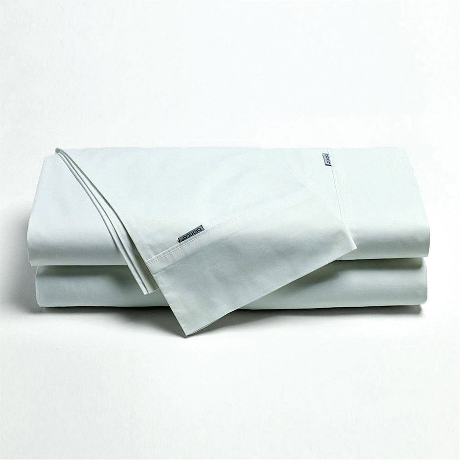 NNEDSZ Bianca Heston Cotton Percale Sheet Set White Queen-0