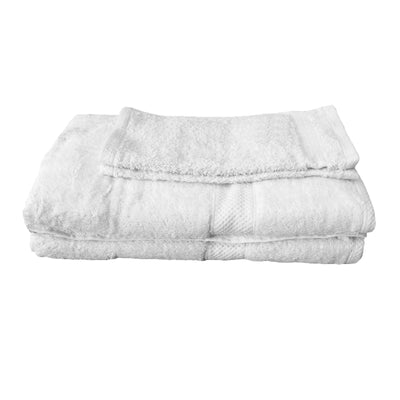 NNEDSZ Pack of 4 - Egyptian Cotton Extra Large Bath Sheets and Face Washers set White-0