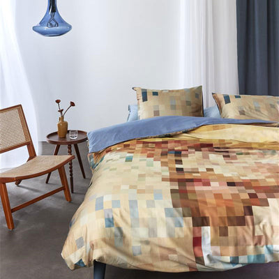 NNEDSZ Bedding House Homage Multi Cotton Sateen Quilt Cover Set Queen-0