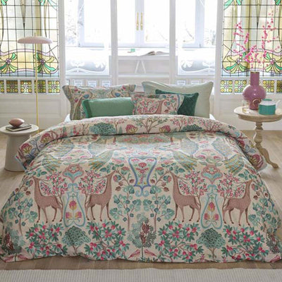 NNEDSZ PIP Studio Pavoni Off White Cotton Quilt Cover Set Queen-0