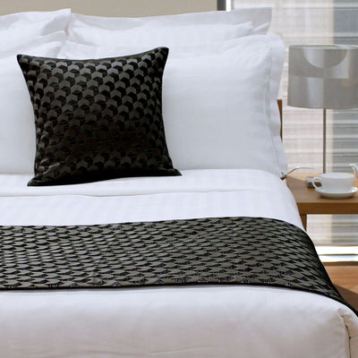 NNEDSZ Jason Regency Black (Also Known as Ink Blue) Bed Runner Single/King Single-0