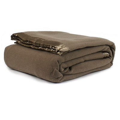 NNEDSZ Jason 400GSM Australian Washable Wool Blanket Angora Single/Double-0