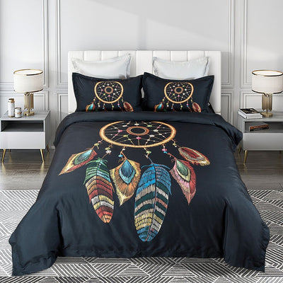 NNEDSZ Dream Catcher Quilt Cover Set - Queen Size-0