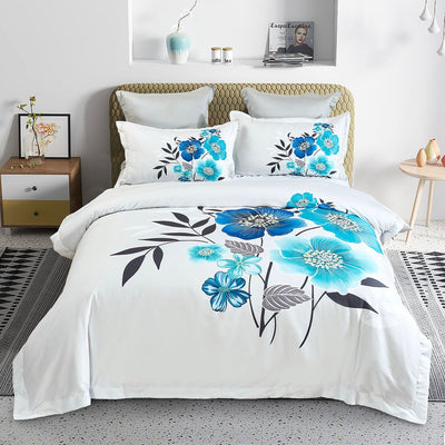 NNEDSZ Braithe Floral Quilt Cover Set - Queen Size-0