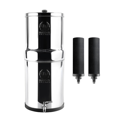 The Phoenix Gravity Water Filter Stainless Steel 304 -12L-0