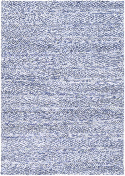 NNEDSZ Ringlets Blue Wool Blend Rug 200x290-0