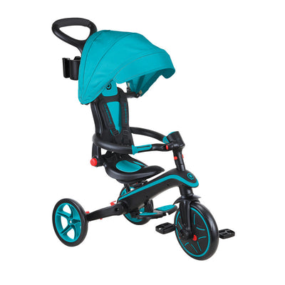 NNEDSZ Globber EXPLORER Trike 4in1 FOLDABLE - Teal-0