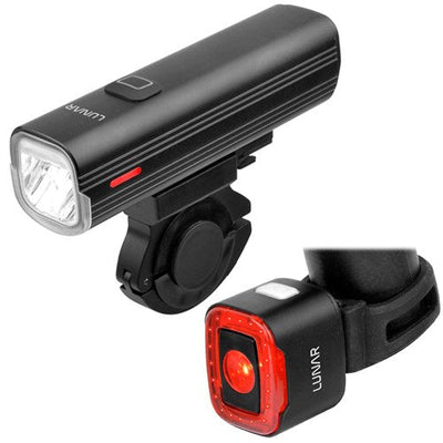 NNEDSZ *LUNAR Light Set - ASTRO 1000 Combo - 1000 Lumen Front - 70 Lumen Rear - USB-C-0