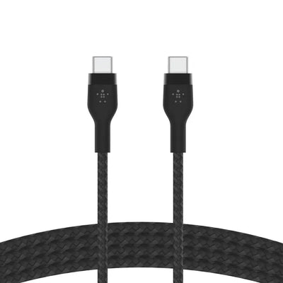 Belkin BoostCharge Pro Flex  USB-C to USB-C 60W Cable 1m Rugged - Black