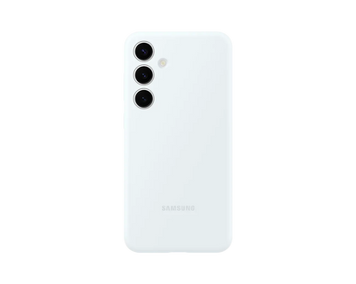 Samsung Silicone Case for Galaxy S24 Plus - White