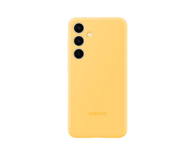 Samsung Silicone Case for Galaxy S24 Plus - Yellow
