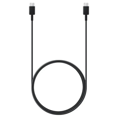 Samsung USB-C to USB-C High AMP Cable 3A 1.8m LONG S23 S24 S25 Ultra Plus S8 Ultra Tablet - Black