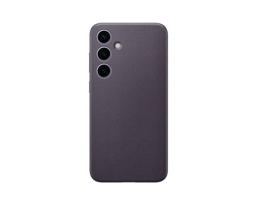 Samsung Eco-Leather Case for Galaxy S24+ (S24 Plus) - Dark Violet