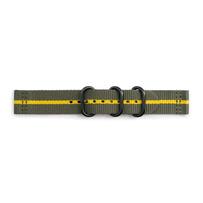 Samsung Premium Strap Grey / Yellow - Gear Sport