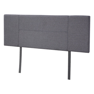 NNEDSZ Linen Fabric Queen Bed Headboard Bedhead - Grey-0