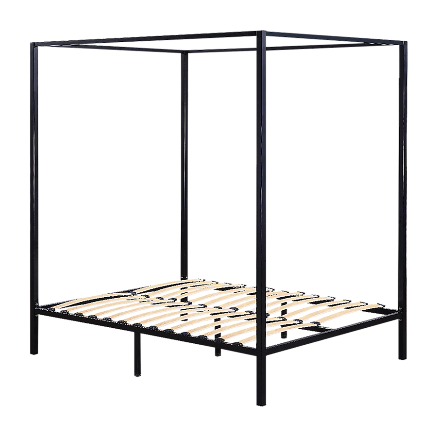 NNEDSZ 4 Four Poster Double Bed Frame-0