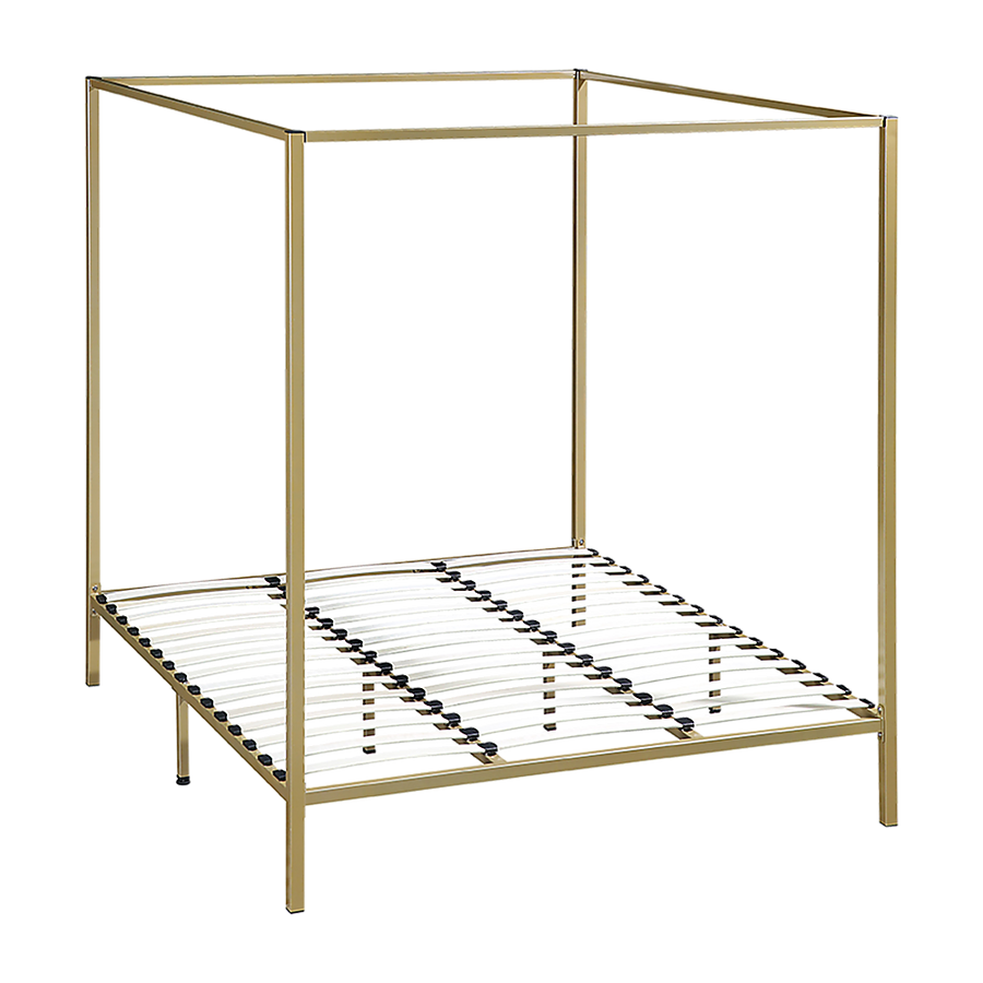NNEDSZ 4 Four Poster King Bed Frame-0