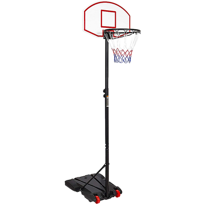 NNEDSZ Basketball Ring Hoop Height Adjustable Portable Set-0