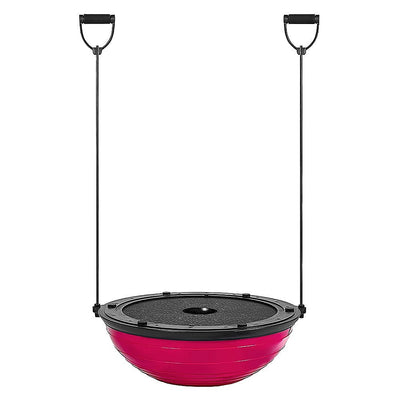 NNEDSZ Yoga Balance Trainer Exercise Ball for Arm, Leg, Core Workout with Pump, 2 Resistance Bands-0