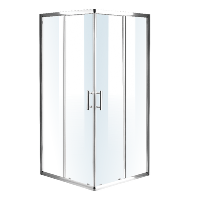 NNEDSZ 900 x 900mm Sliding Door Nano Safety Glass Shower Screen By Della Francesca-0