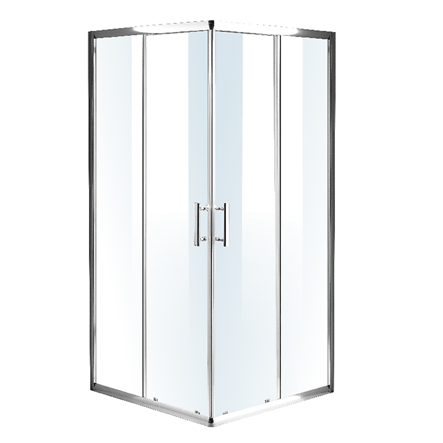 NNEDSZ 900 x 900mm Sliding Door Nano Safety Glass Shower Screen By Della Francesca-0