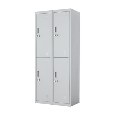 NNEDSZ Four-Door Office Gym Shed Storage Locker-0