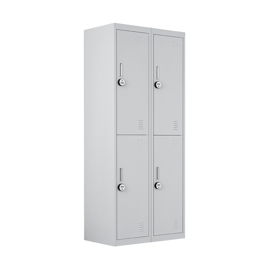 NNEDSZ Four-Door Office Gym Shed Storage Locker-0