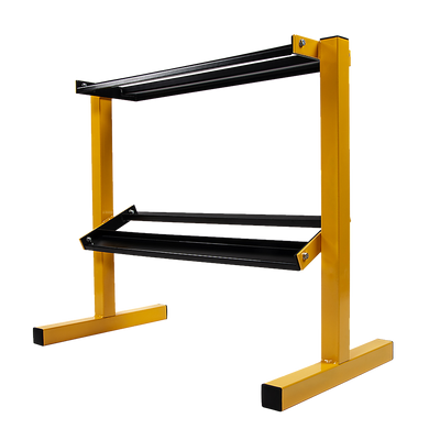 NNEDSZ 2 Tier Dumbbell Rack for Dumbbell Weights Storage-0