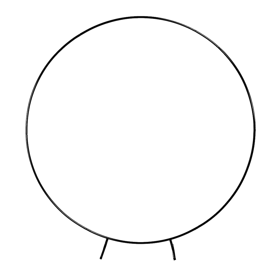 NNEDSZ 2M Wedding Hoop Round Circle Arch Backdrop Flower Display Stand Frame Background-0