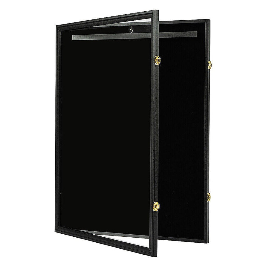 NNEDSZ Wall Display/Case Lockable Rack 80cm Football Basketball Jersey Storage Box-0