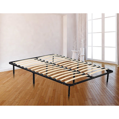 NNEDSZ King Metal Bed Frame Full Steel Heavy Duty-0