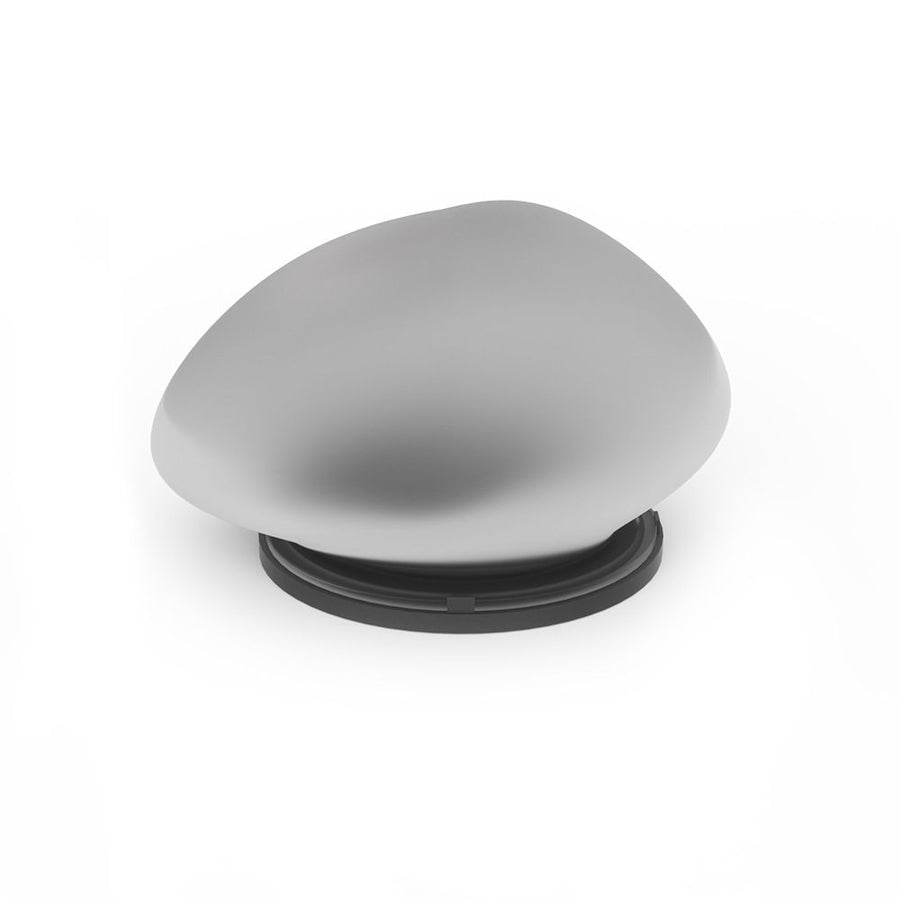 Solar Pebble Garden Light White light - Outdoor LED Rock Lamp with Solar Panel, Waterproof Landscape Lighting