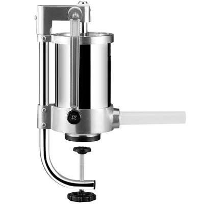 VEVOR Sausage Stuffer 2.5LBS/1.5L Capacity Homemade Sausage Maker Stainless Steel-0
