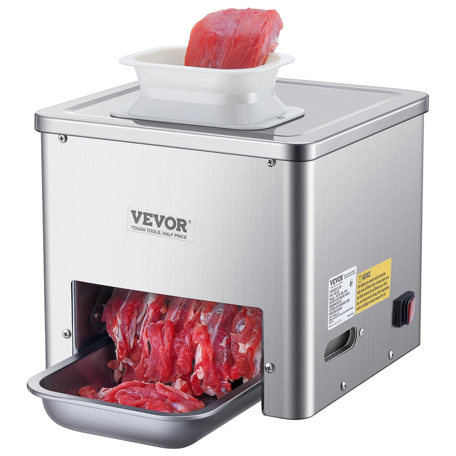 VEVOR Electric Meat Cutter Machine 550W Commercial Meat Slicer Cutting Machine-0