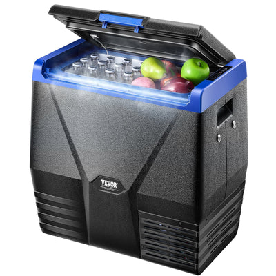 VEVOR Portable Car Refrigerator Freezer Compressor 35L Single Zone for Car Home-0