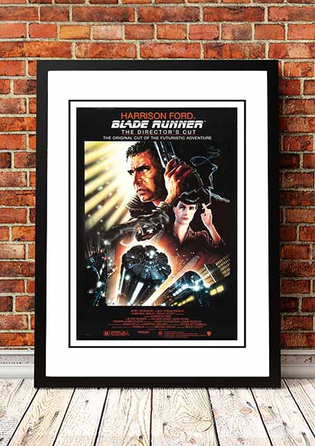 NNEDSZ Bladerunner' Cult Movie Poster! - Framed A3-0