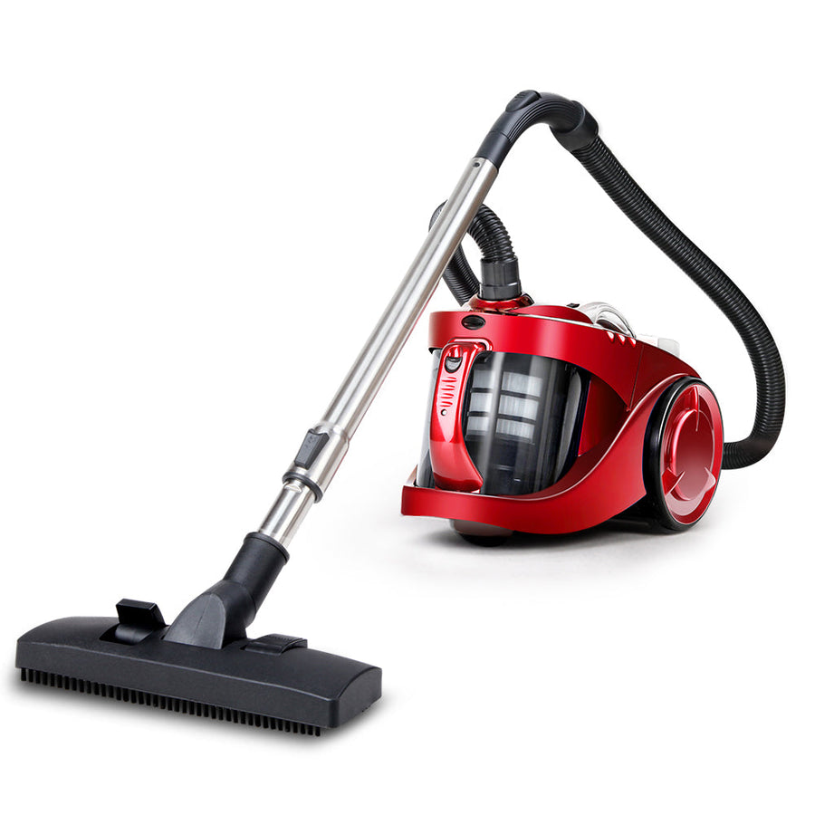 NNEDSZ Vacuum Cleaner Cleaners Cyclone Cyclonic Vac HEPA Filter Car Home Office 2200W Red-0