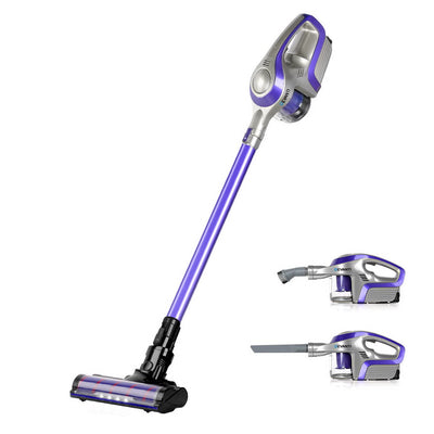 NNEDSZ 150W Handstick Vacuum Cleaner - Purple and Grey-0
