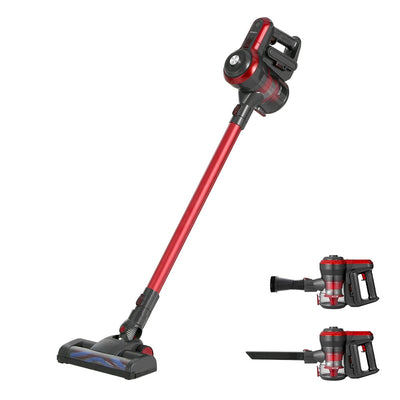 NNEDSZ Devanti Stick Vacuum Cleaner Brushless Cordless 250W Red-0