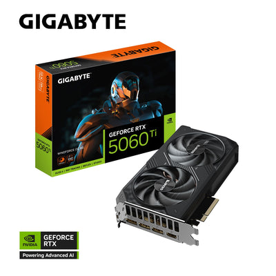 Gigabyte GeForce RTX™ 5060 Ti Windforce OC 8G