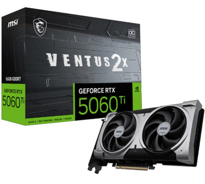 MSI nVidia GeForce RTX™ 5060 Ti 16G Ventus 2X OC PLUS