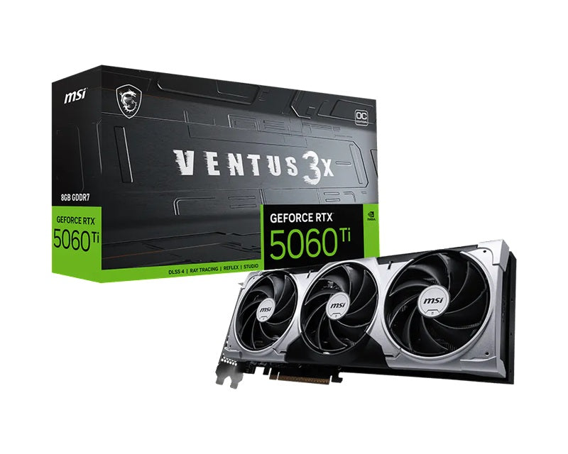 MSI nVidia GeForce RTX™ 5060 Ti 8G Ventus 3X OC