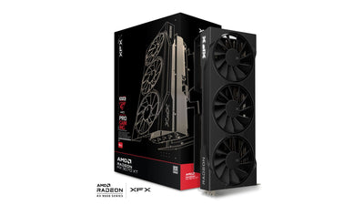 XFX Swift AMD Radeon RX 9070XT Triple fan Gaming Edition with 16GB GDDR6 HDMI 3xDP