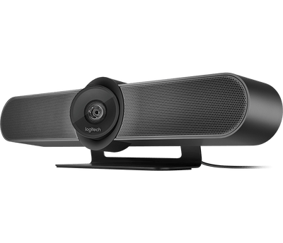 Logitech MeetUp 4K Conferencecam with 120-degree FOV & 4K Optics HD Video & Audio Conferencing Camera System for